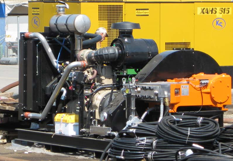 燃油高压清洗机